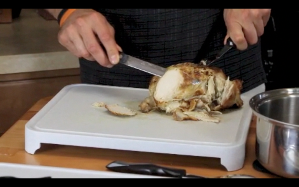 Carving Cooked Chicken Your Knife Guy