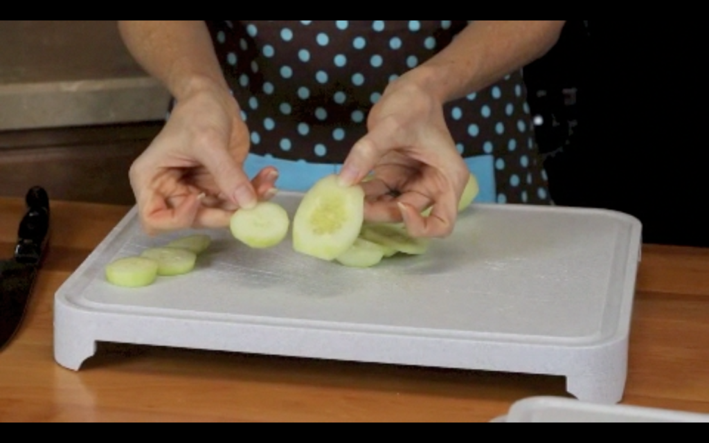 Cutting A Cucumber Your Knife Guy
